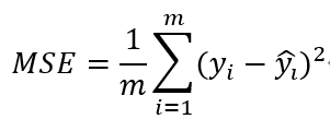 均方误差MSE计算公式